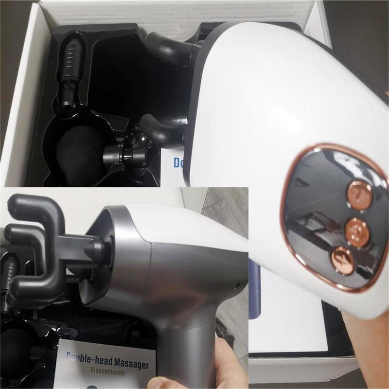 Massage Gun Deep Tissue With Dual Heads