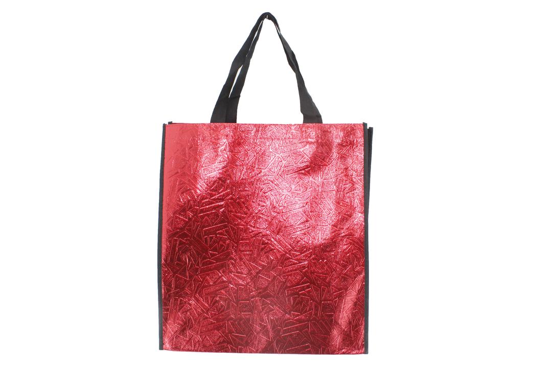 Non Woven Fabric Bag Elegance for Stylish Carrying - 34.5 x 12 x 38cm, Bold Red