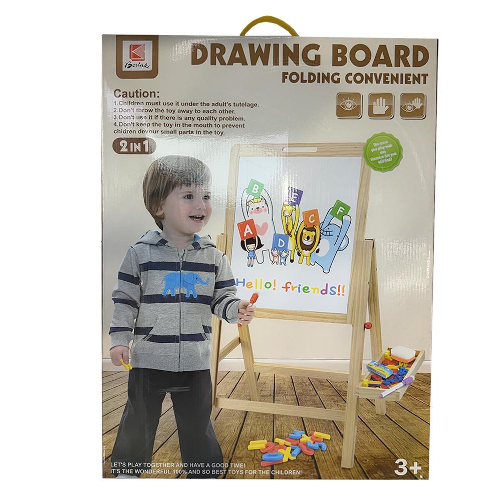 Elevatable Wooden Drawing Board