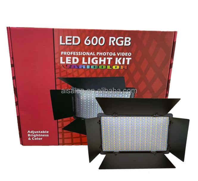 LED 600 Pro RGB Professional Photo and Video Kit