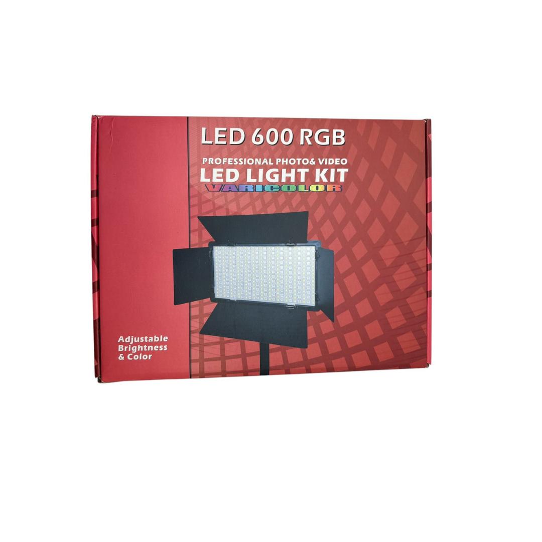 LED 600 Pro RGB Professional Photo and Video Kit