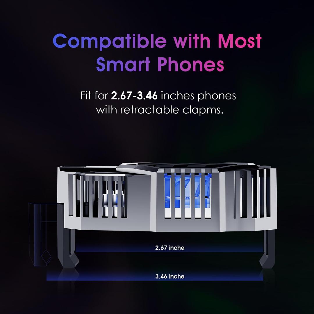 Phone Cooler Z9 with Temperature Display